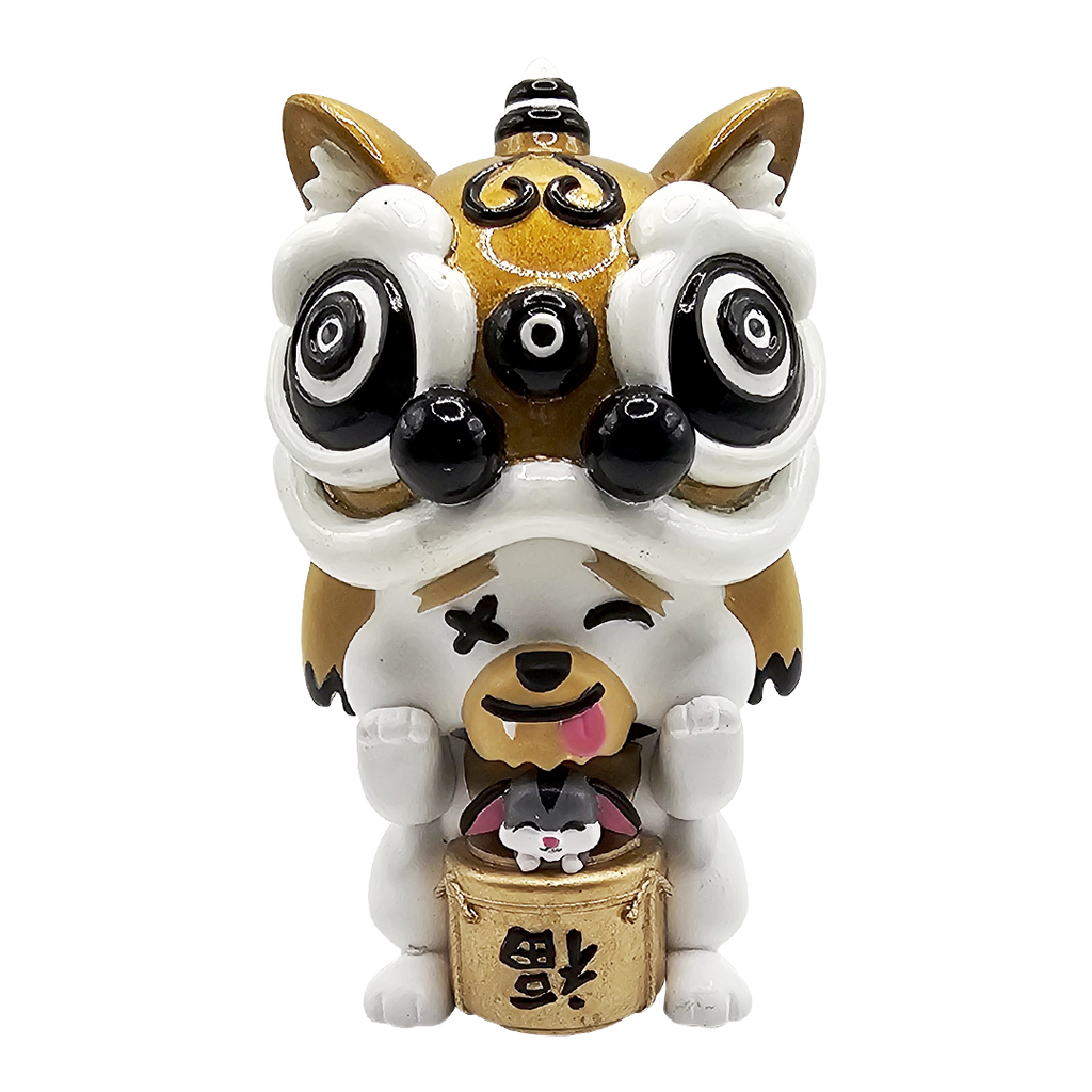 Golden Lion Dance Inu-man by Bero's Way
