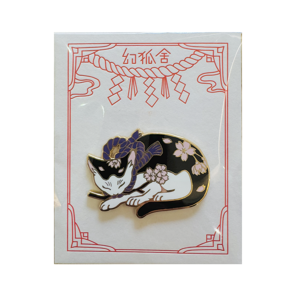 Sakura cat pin by	Genkosha