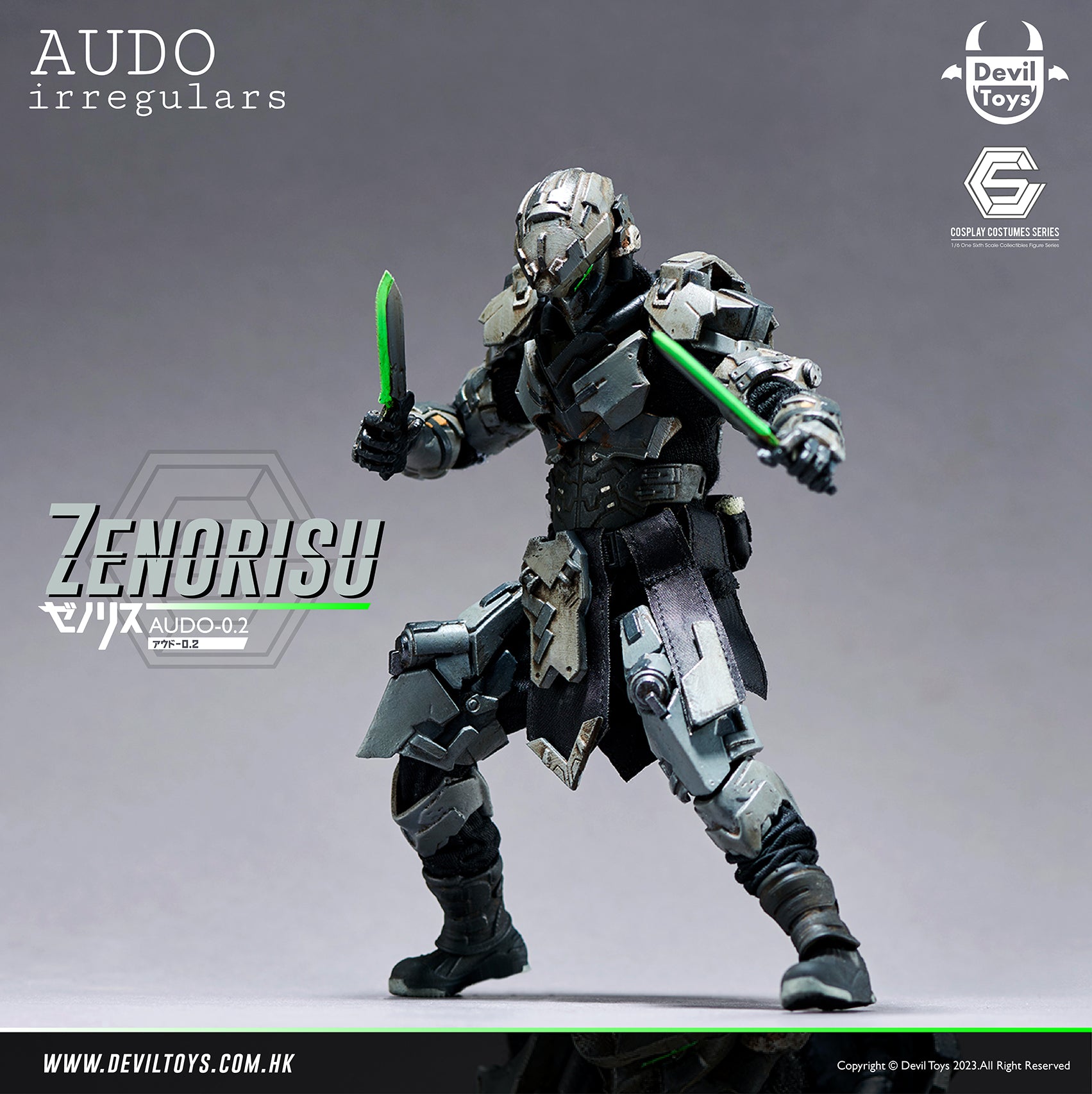 *Pre-Order* [AUDOirregulars] --"Zenorisu" 1:12 collectible Figure