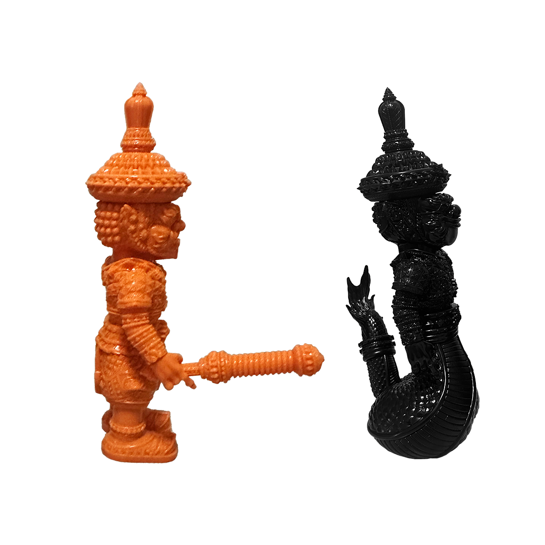5 Points Fest 2023 - Yaksha : Tha Thien Vol.3 - Vaisravana and Rahu (Normal Version) by Kaiju Smuggler (#55 B)