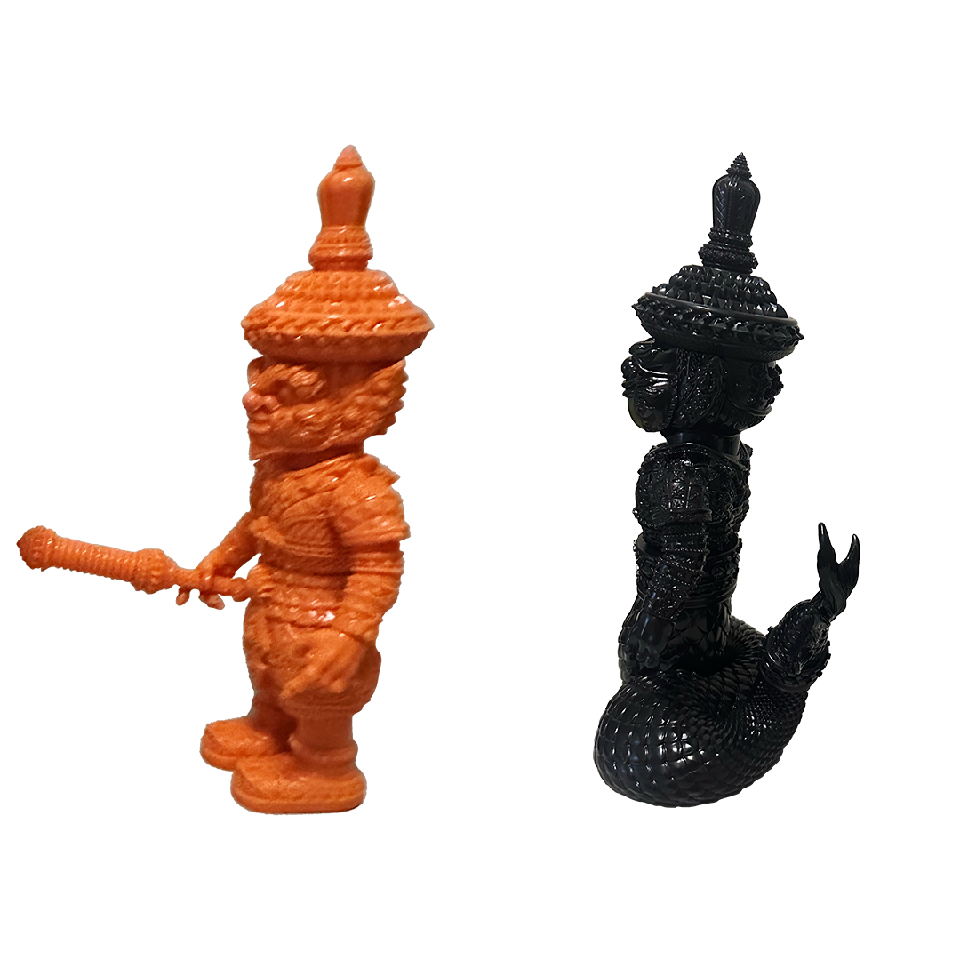 5 Points Fest 2023 - Yaksha : Tha Thien Vol.3 - Vaisravana and Rahu (Normal Version) by Kaiju Smuggler (#55 B)