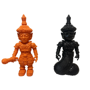 5 Points Fest 2023 - Yaksha : Tha Thien Vol.3 Limited Edition Pair - Vaisravana and Rahu by Kaiju Smuggler (#56 B)