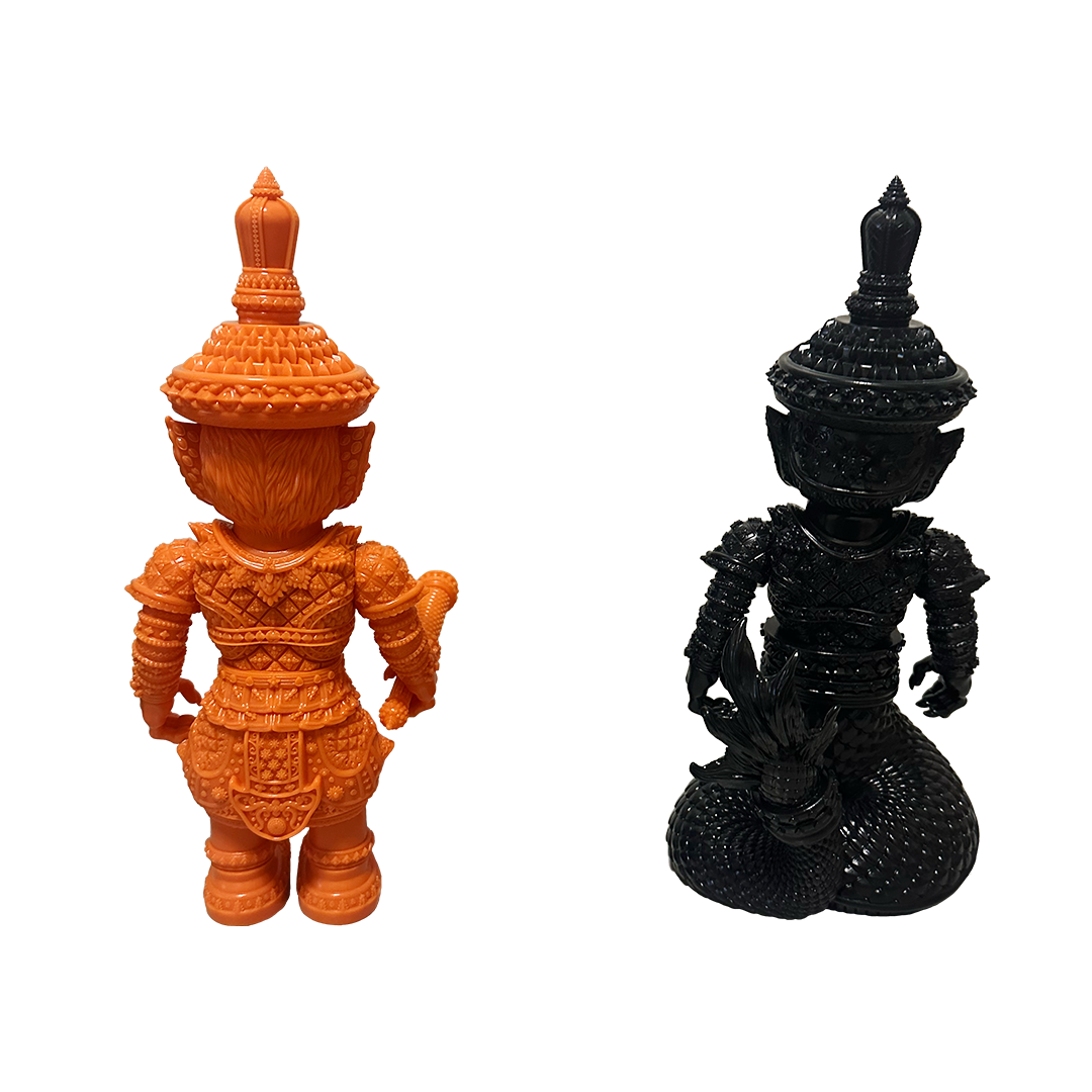 5 Points Fest 2023 - Yaksha : Tha Thien Vol.3 Limited Edition Pair - Vaisravana and Rahu by Kaiju Smuggler (#56 B)