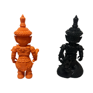 5 Points Fest 2023 - Yaksha : Tha Thien Vol.3 Limited Edition Pair - Vaisravana and Rahu by Kaiju Smuggler (#56 B)