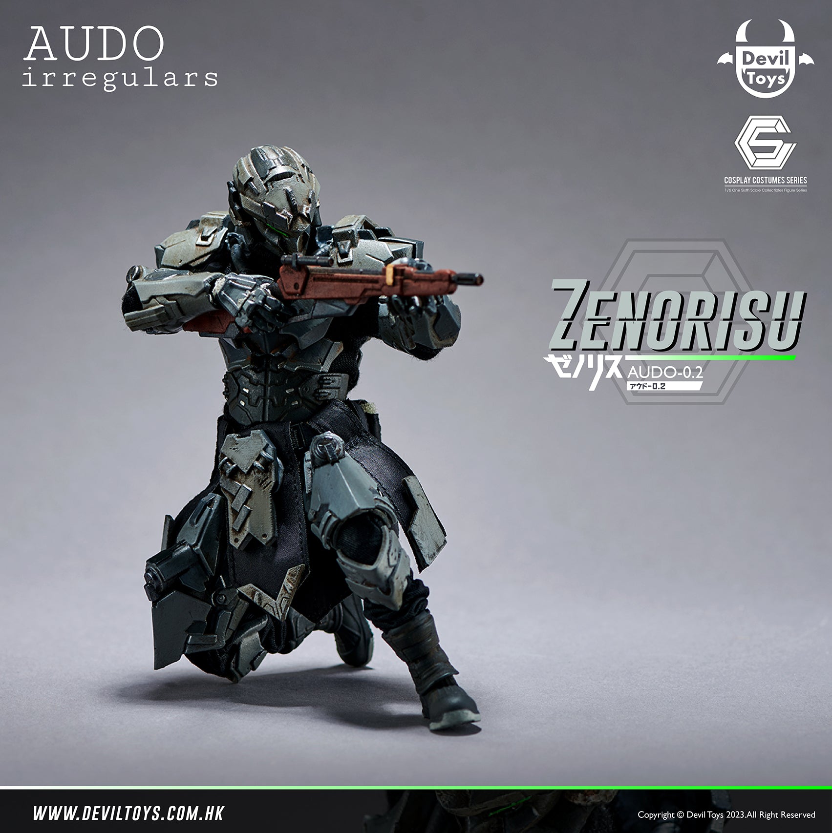 *Pre-Order* [AUDOirregulars] --"Zenorisu" 1:12 collectible Figure