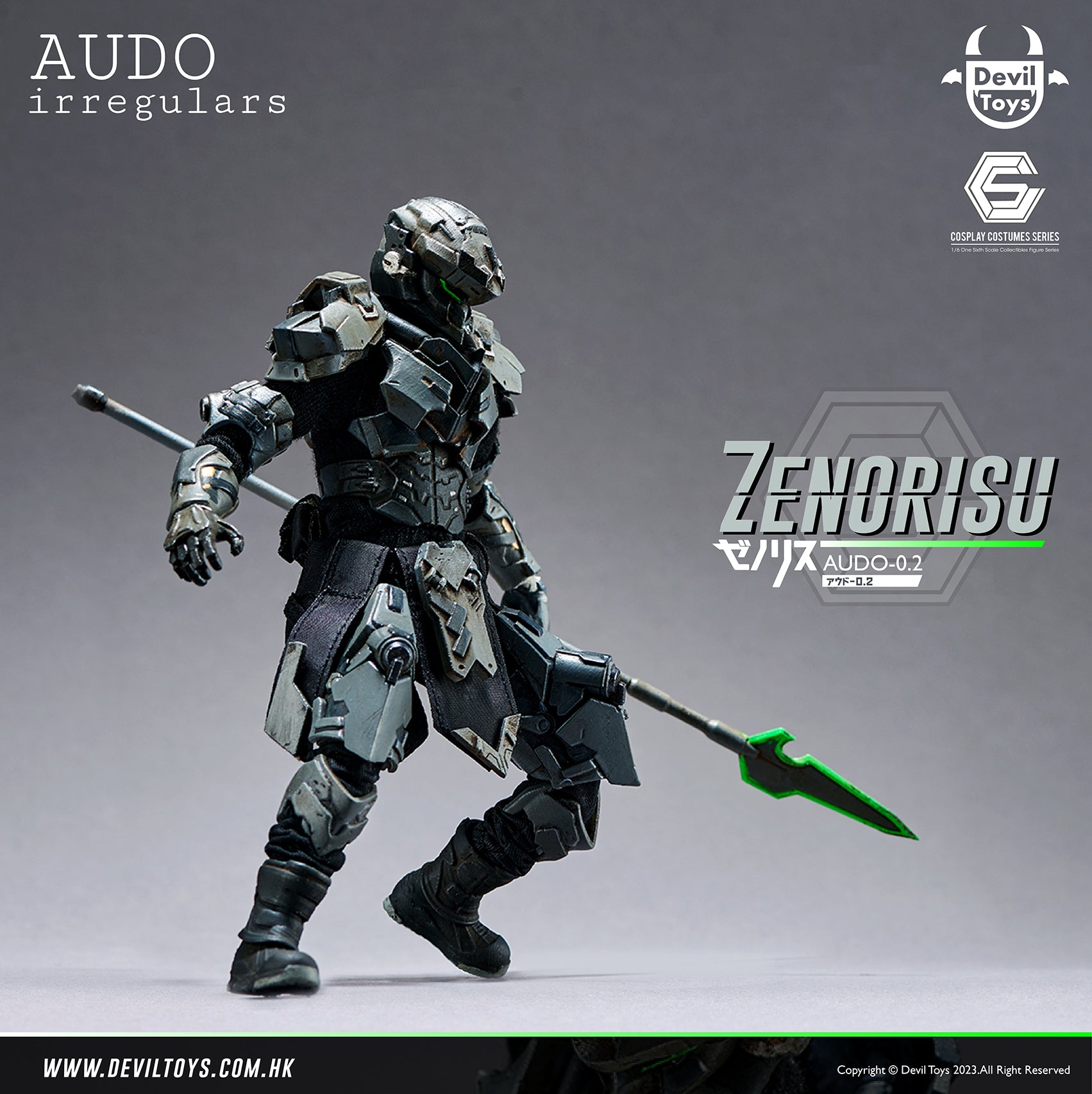 *Pre-Order* [AUDOirregulars] --"Zenorisu" 1:12 collectible Figure