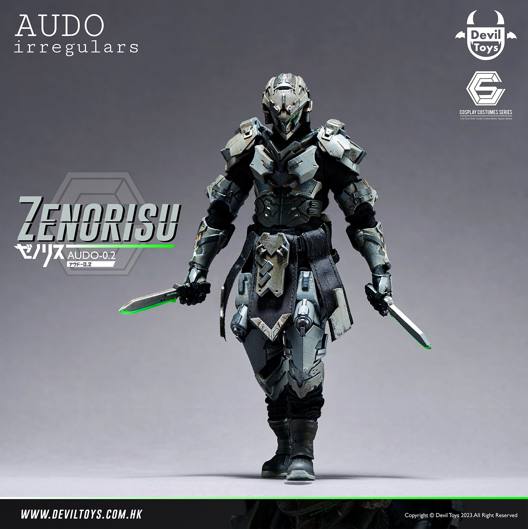 *Pre-Order* [AUDOirregulars] --"Zenorisu" 1:12 collectible Figure