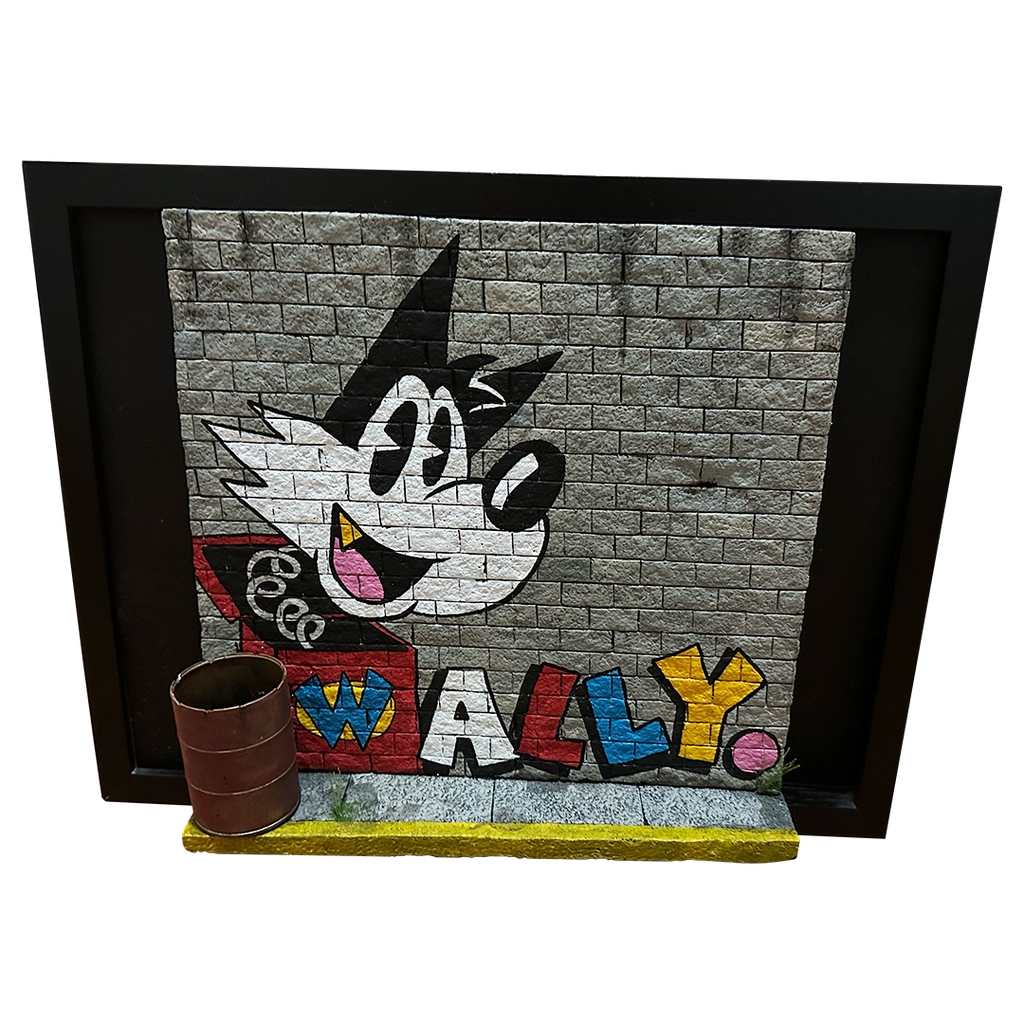 Urban Show 2023 - Wally on a wall by Wally Wolf