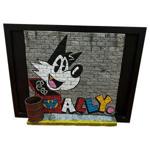 Urban Show 2023 - Wally on a wall by Wally Wolf