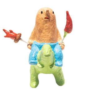 MaiKaoAiChiou Peanut John in Dinosaur Suit by MKACPEN Jungle Show Exclusive
