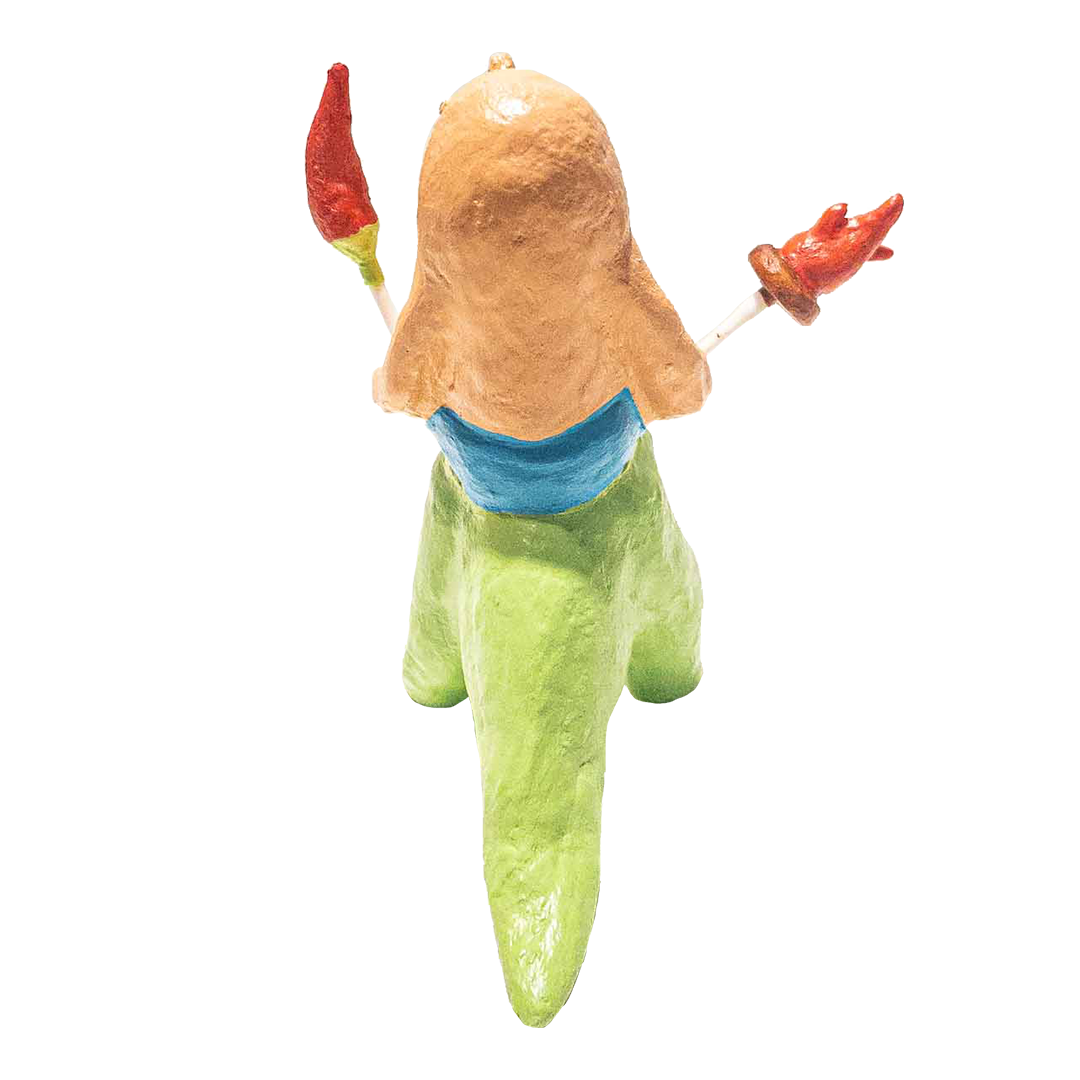 MaiKaoAiChiou Peanut John in Dinosaur Suit by MKACPEN Jungle Show Exclusive