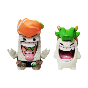 NYCC 2022 - Bōken-sha Sushi Kaijū-ō & Ryū by Mankeeboi (B)