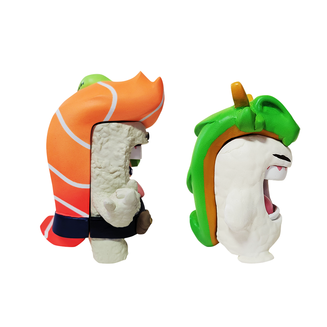 NYCC 2022 - Bōken-sha Sushi Kaijū-ō & Ryū by Mankeeboi (B)