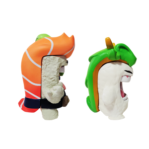 NYCC 2022 - Bōken-sha Sushi Kaijū-ō & Ryū by Mankeeboi (B)