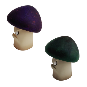 5 Points Fest 2022 - Mad Mushroom  (green & purple Fluor) by Moxodon - 47