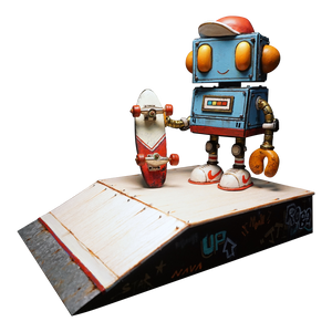 Rollerbot Surfskate by Jitti Jumnianwai (Jittirobot)