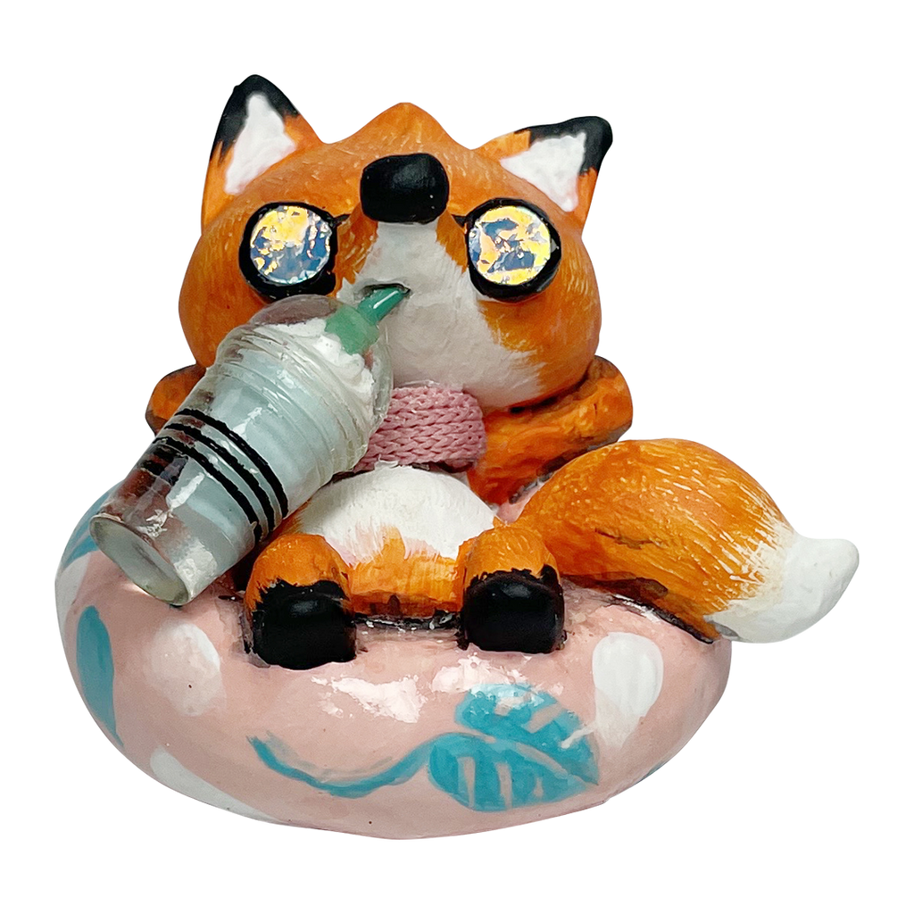 Fox Vacance (mint) by Add Nut Studio